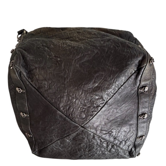 Thomas Wylde VINTAGE RARE Black SKULL Lambskin Oxford Circus Bag - Picture 12 of 16